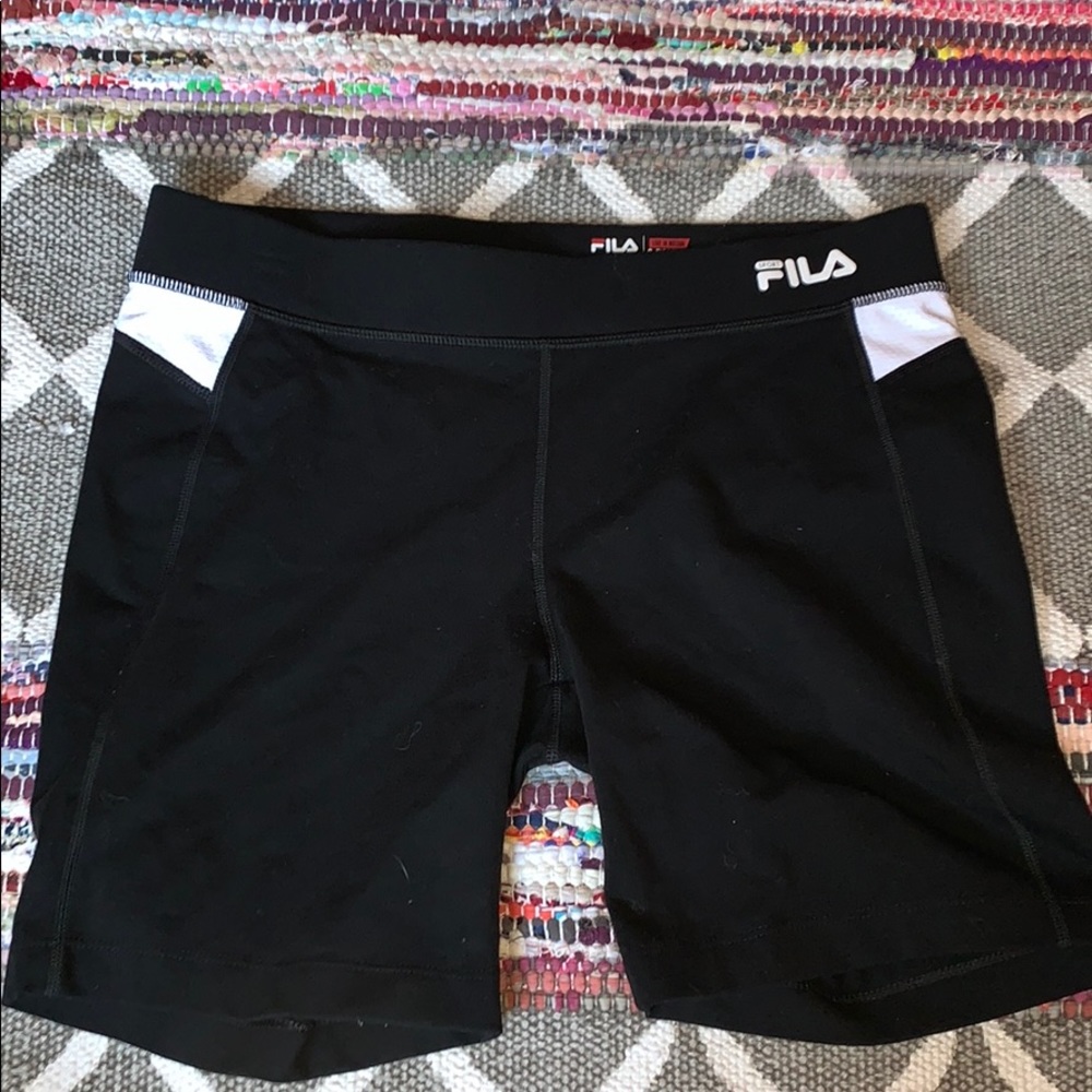 Trendy biker shorts.